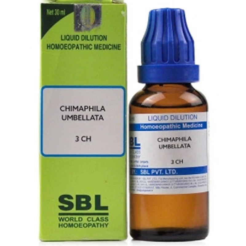 SBL Homeopathy Chimaphila Umbellata Dilution, 3 CH-1.webp